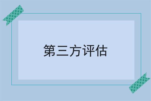 第三方评估