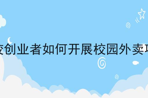 如何搭建或选择自己乡镇外卖平台